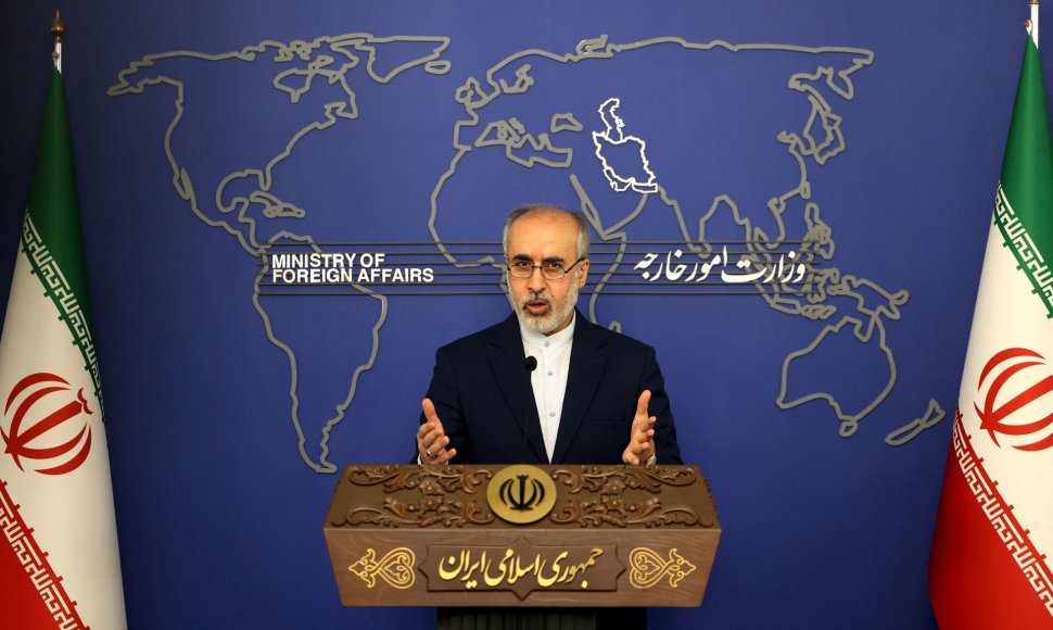 Irano užsienio reikalų ministerijos atstovas Nasseras Kanani 