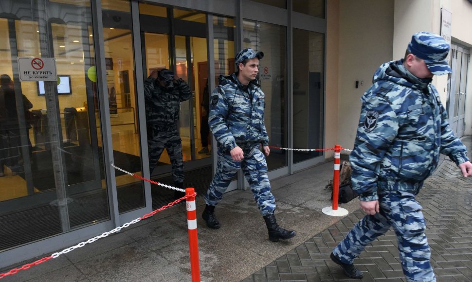 Rusijos policija krėtė organizacijos „Atviroji Rusija“ biurus