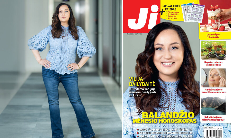 Vilija Dailydaitė ir žurnalo &bdquo;Ji&ldquo; Nr. 13