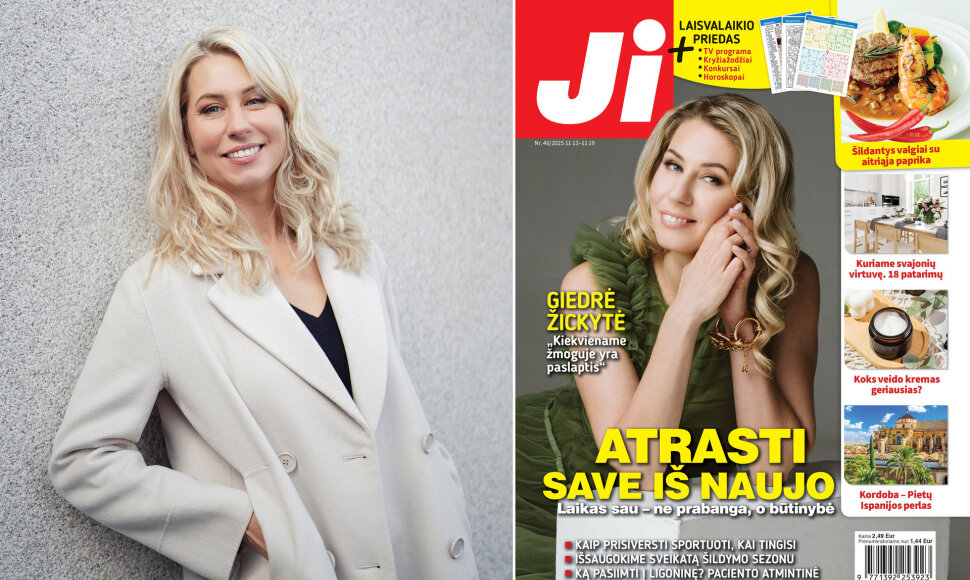Giedrė Žickytė / Žurnalo „Ji“ Nr. 46 viršelis