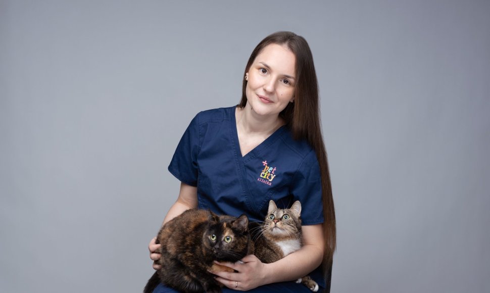 PetCity Domus Pro klinikos veterinarijos gydytoja Laima Naugžemienė