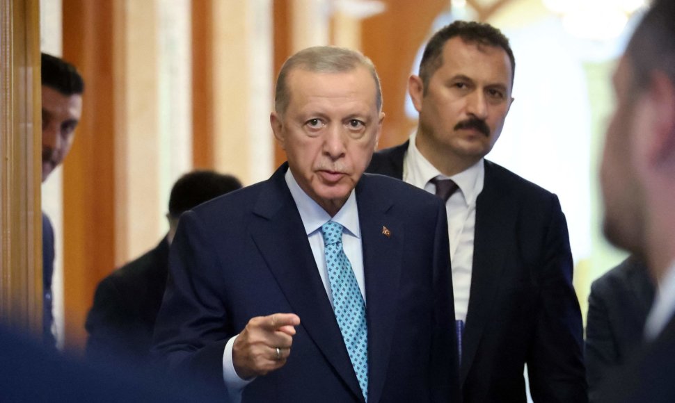 Turkijos prezidentas Recepas Tayyipas Erdoganas