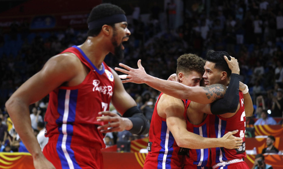 Puerto Riko krepšininkai išplėšė pergalę prieš Iraną.