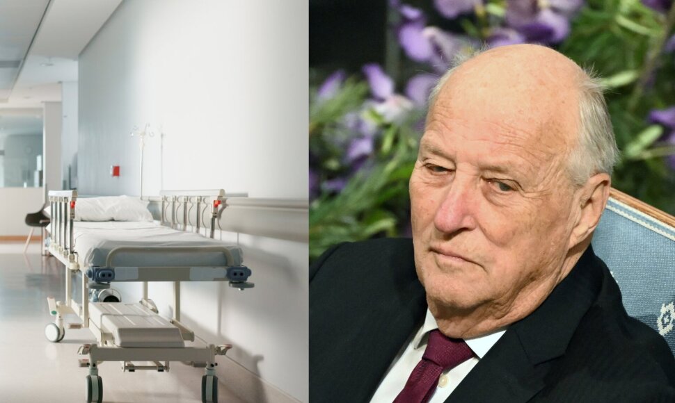 Karalius Haraldas ligoninėje