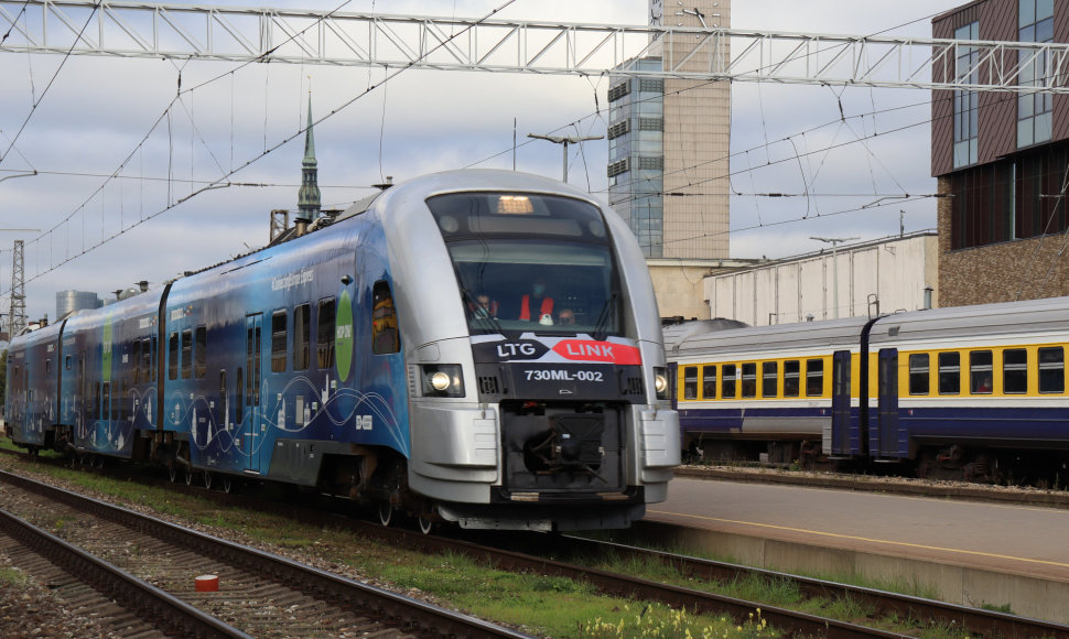 Baltijos šalių specialus traukinys „Connecting Europe Express“ atvyksta į Rygą, 2019 m.