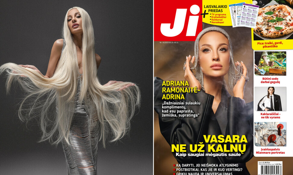 Adriana Ramonaitė-Adrina ir žurnalo &bdquo;Ji&ldquo; Nr. 20 