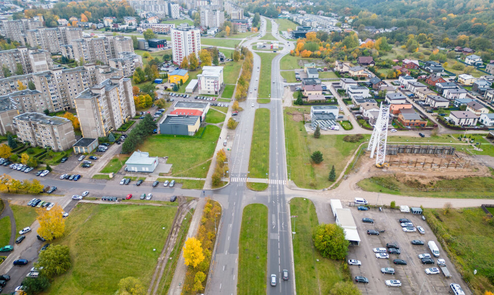 Gatvės Kaune, &Scaron;ilainių rajone