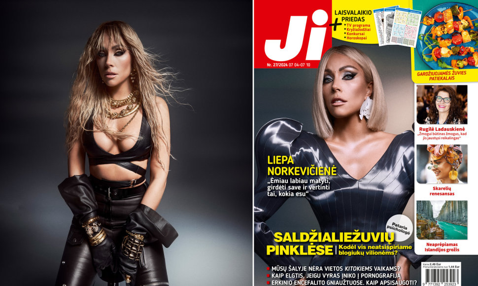 Liepa Norkevičienė ir žurnalo JI Nr. 27