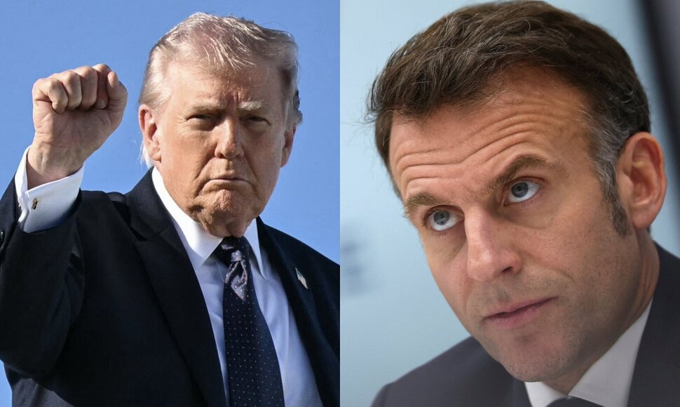 Donaldas Trumpas, Emmanuelis Macronas