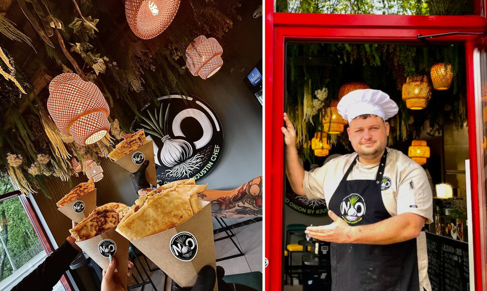 Lazdijietis Justinas Druskininkuose atidarė restoraną &bdquo;No onion&ldquo;