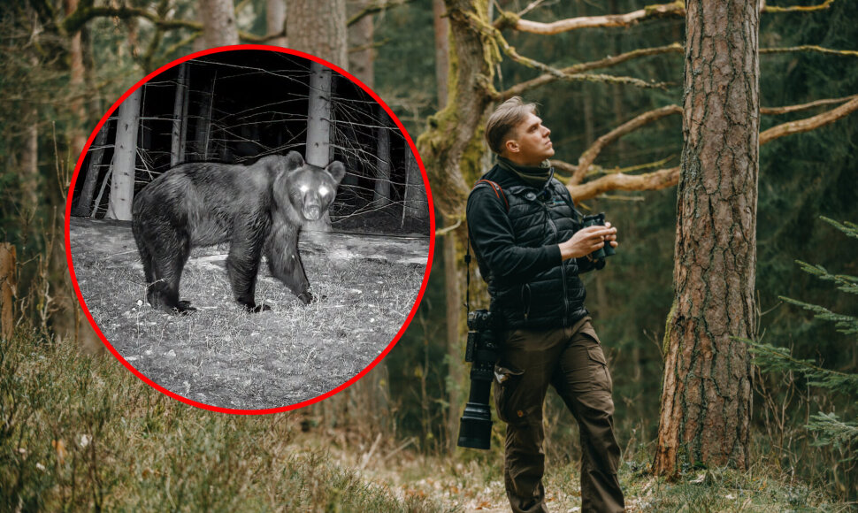 Gamtininkas Karlonas pasidalijo išskirtiniu vaizdu
