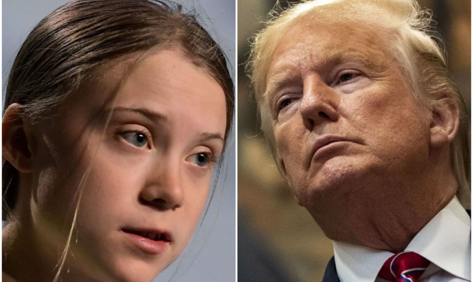 Greta Thunberg, Donaldas Trumpas
