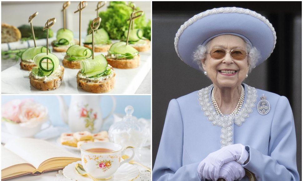 Karalienės prie popietės arbatos mėgti sumuštiniai