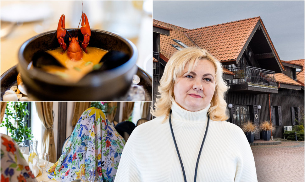 „Rusne Villa“ šeimininkė Daiva Stanislovaitienė prosenelių žemėje sukūrė poilsio oazę su dvariškių tradicijų virtuve.