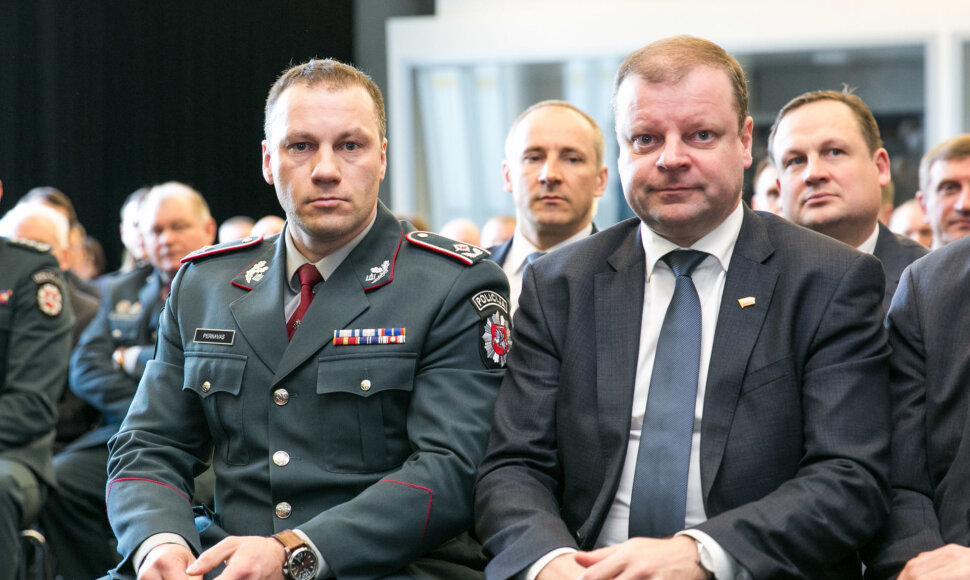 Linas Pernavas ir Saulius Skvernelis