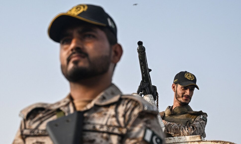 Pakistano saugumo pajėgos / RIZWAN TABASSUM / AFP