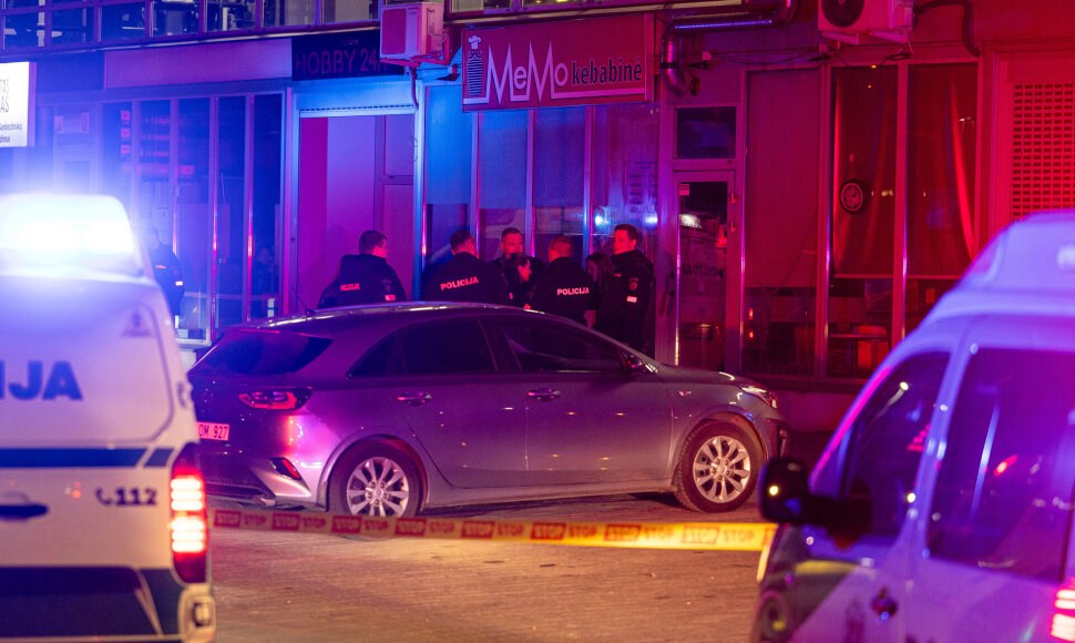 Išpuolis banko skyriuje Vilniuje: policija mieste gaudo dujomis ginkluotą įtariamąjį