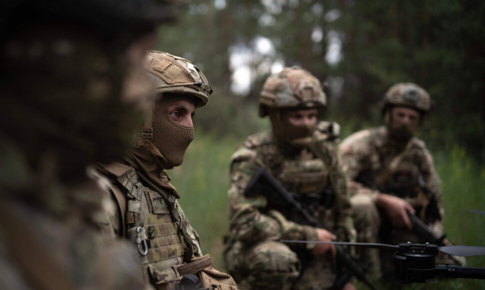 Ukrainos kariai / FLORENT VERGNES / AFP