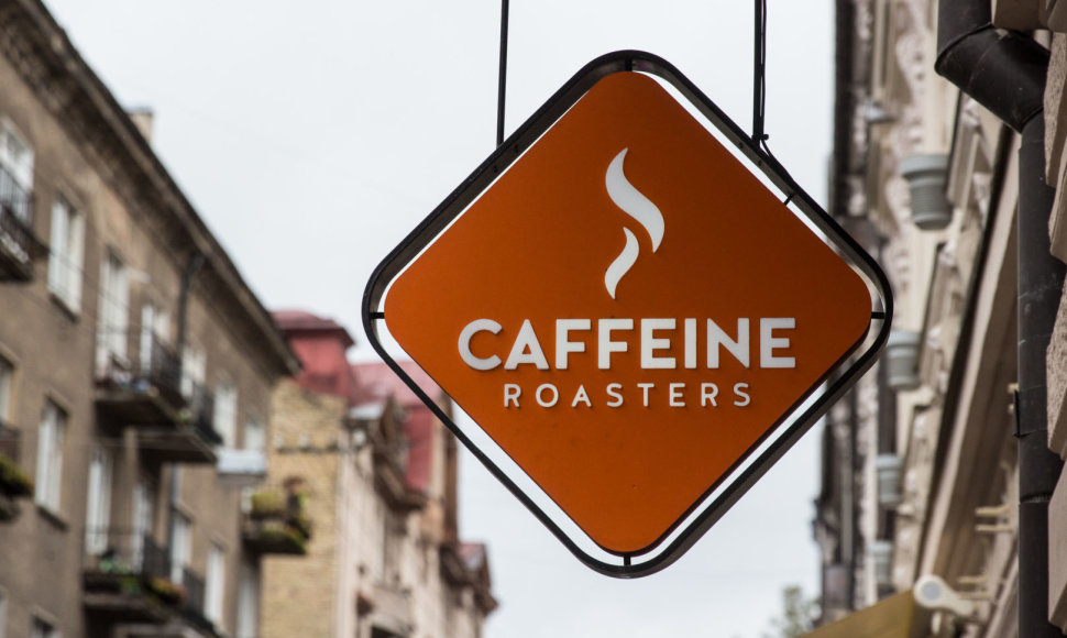 „Caffeine“ logotipas