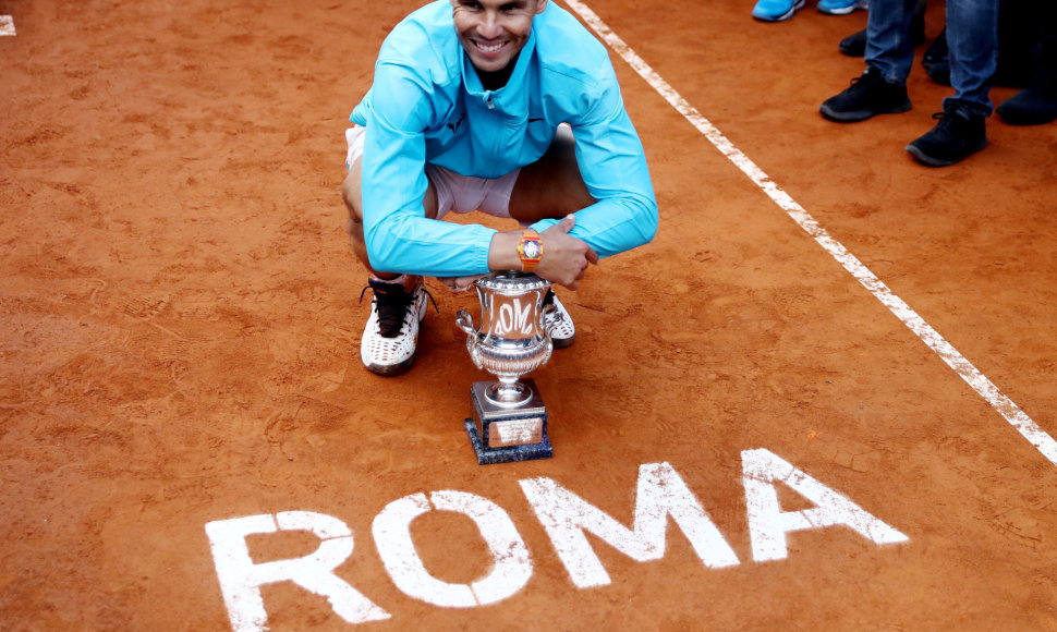 Rafaelis Nadalis 2019 metais laimėjo turnyrą Romoje