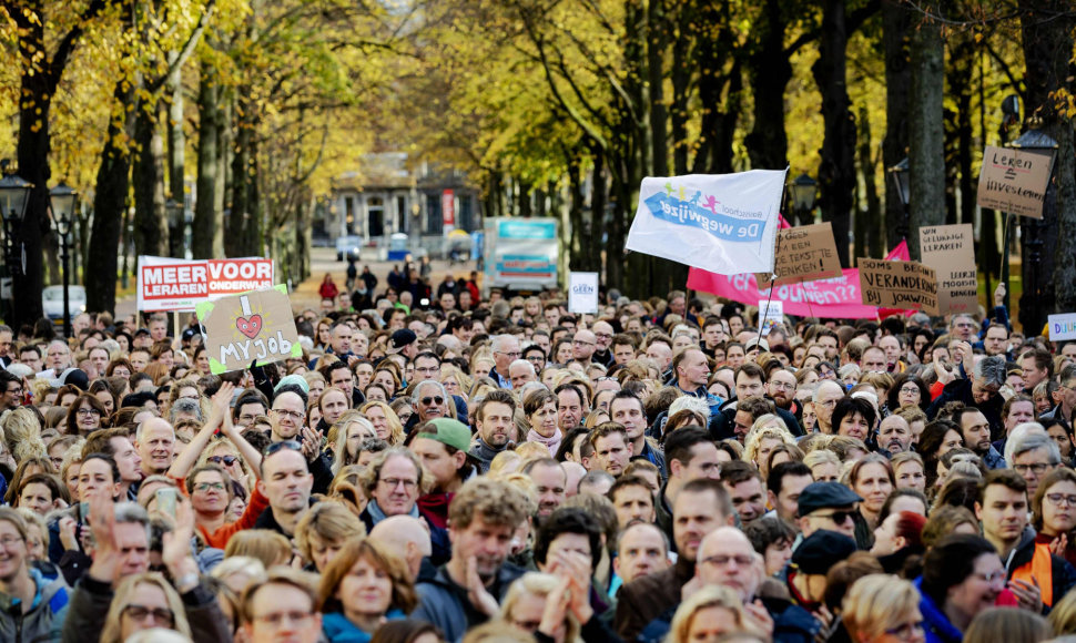 Mokytojų streikas Nyderlanduose