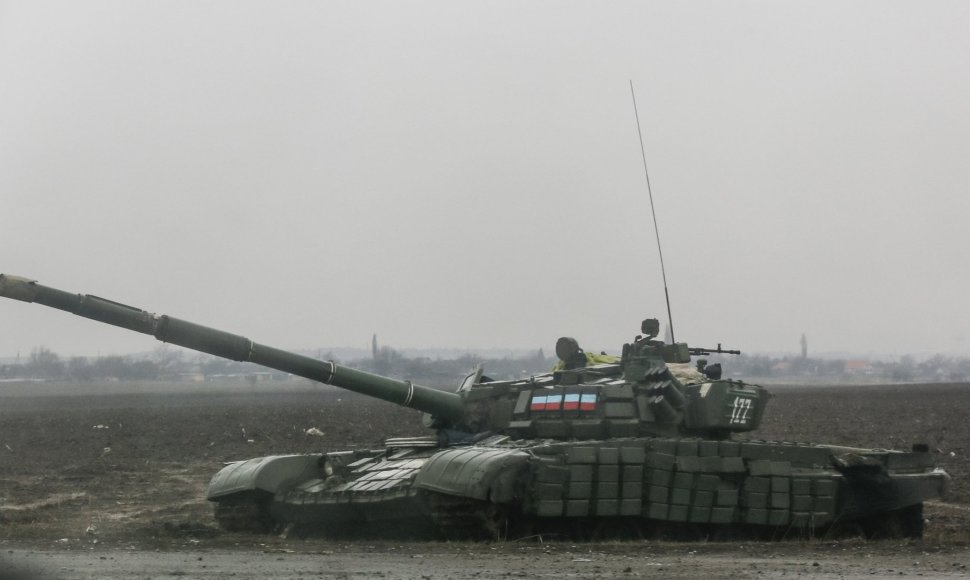 Rusijos teroristų tankas