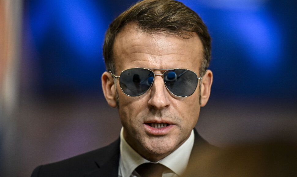 Emmanuelis Macronas / Wiktor Dabkowski / ZUMAPRESS.com
