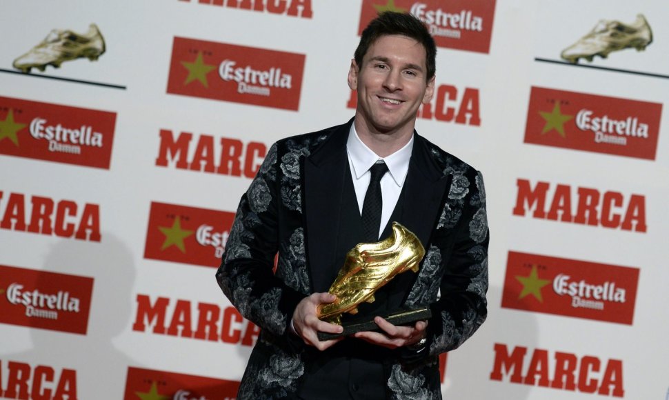 Lionelis Messi atsiėmė „Auksinį batelį“