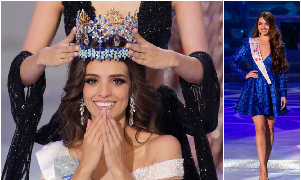 „Mis Pasaulis“ konkursą laimėjo meksikietė Vanessa Ponce de Leon, o baltarusė (dešinėje) pateko į penketuką