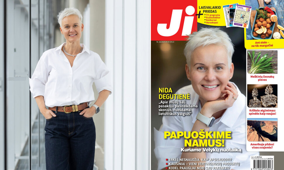 Nida Degutienė ir žurnalo &bdquo;Ji&ldquo; Nr. 16 