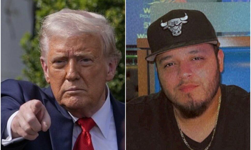 Donaldas Trumpas ir Kilmaras Abrego Garcia
