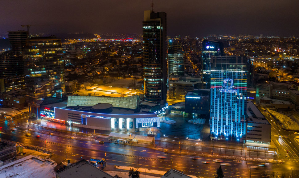 Vilnius pasipuošė Lietuvos šimtmečiui