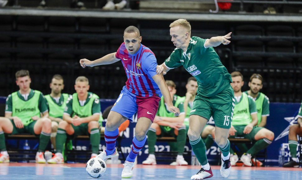 Futsal Čempionų lyga: „Kauno Žalgiris“ – „Barcelona“