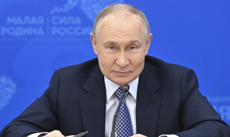 Rusijos prezidentas Vladimiras Putinas / Stanislav Krasilnikov / AP