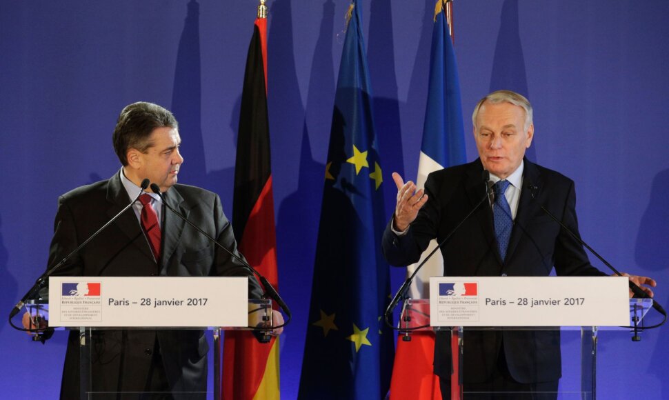 Prancūzijos ir Vokietijos užsienio reikalų ministrai