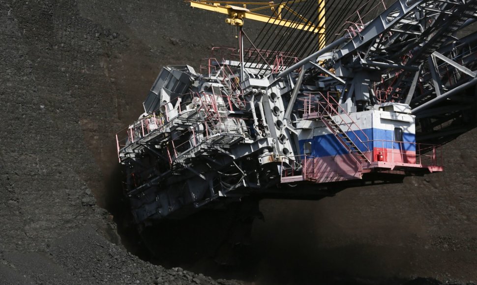 Akmens anglių kasykla Krasnojarske