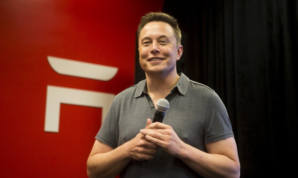 38. „Tesla Motors“ generalinis direktorius Elonas Muskas