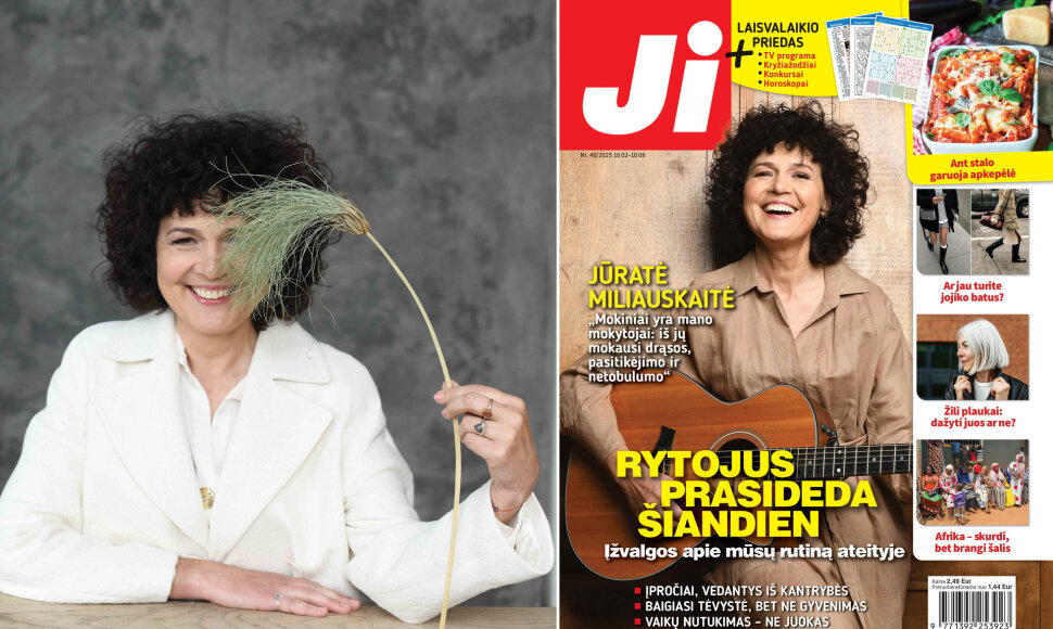 Jūratė Miliauskaitė / Žurnalo &bdquo;Ji&ldquo; Nr. 40 vir&scaron;elis