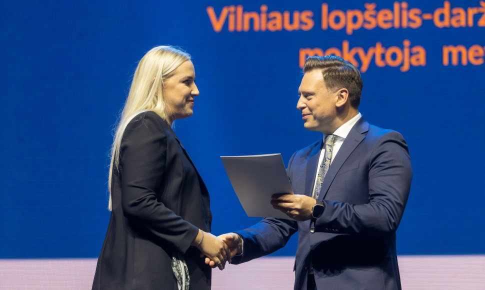 Vilniuje apdovanoti Metų mokytojai