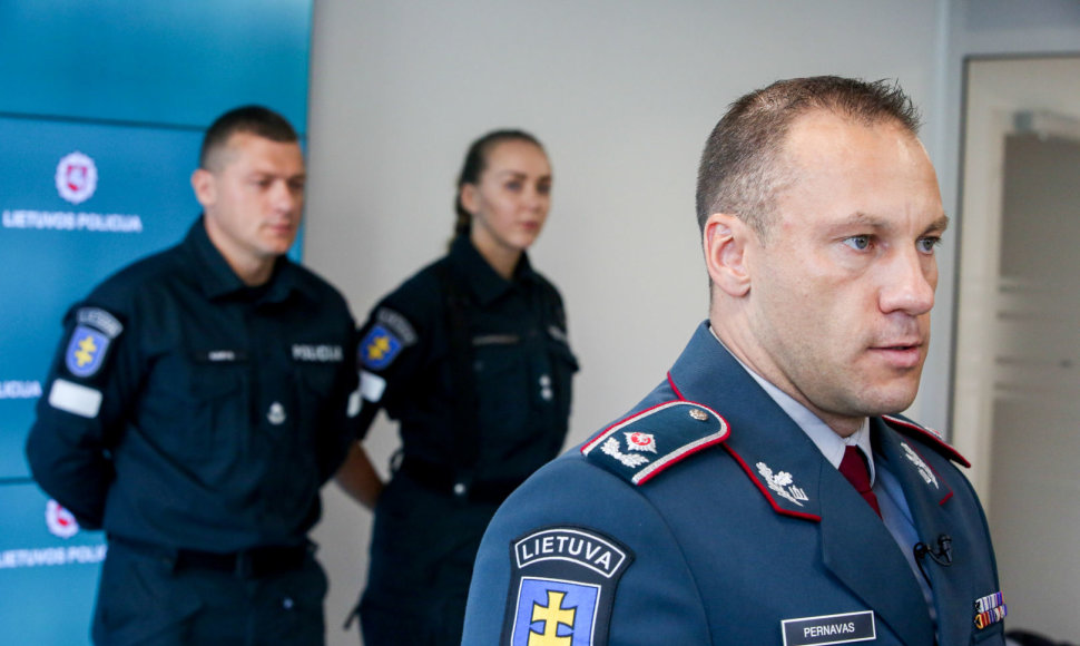 Lietuvos policija pristato naujas uniformas