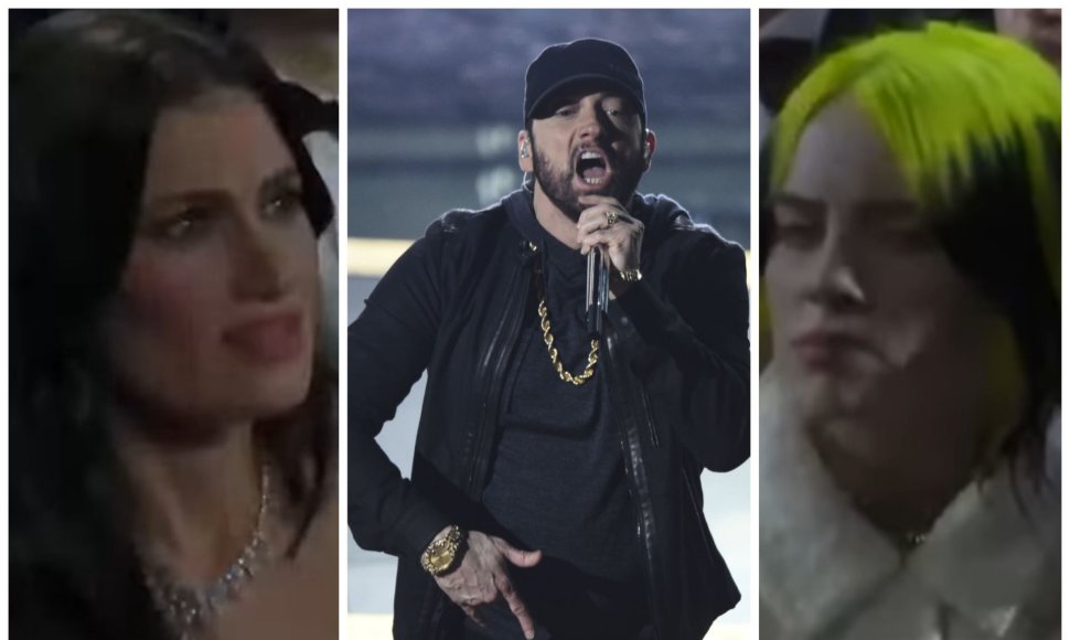Eminemo pasirodymas „Oskaruose“ ir žiūrovų reakcijos