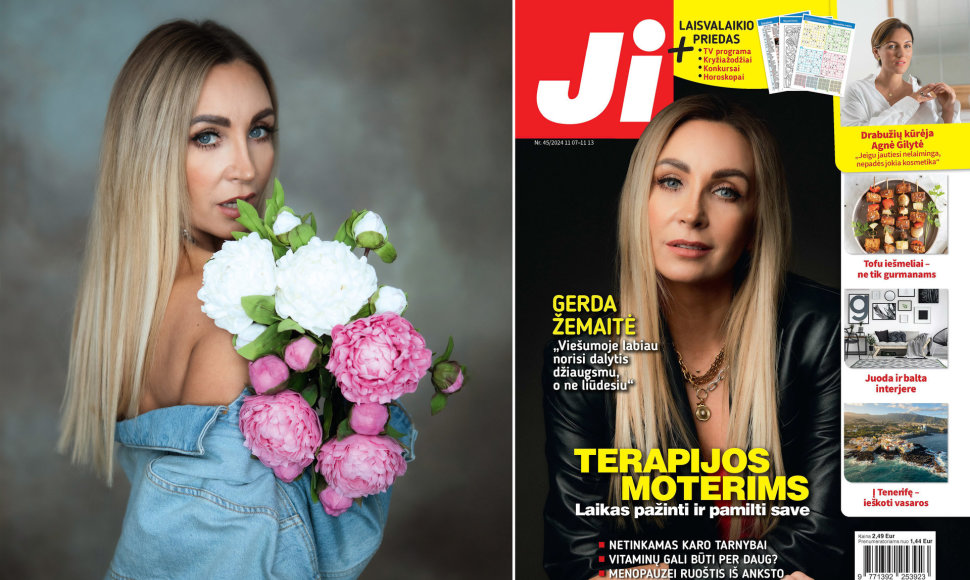 Gerda Žemaitė ir žurnalo „Ji“ Nr. 45 