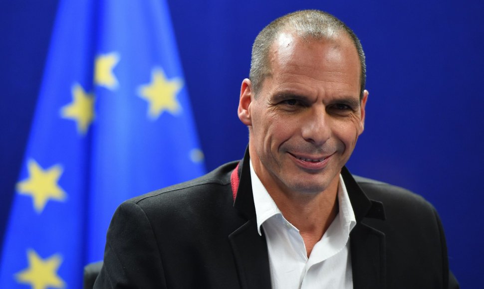 Graikijos finansų ministras Yanis Varoufakis