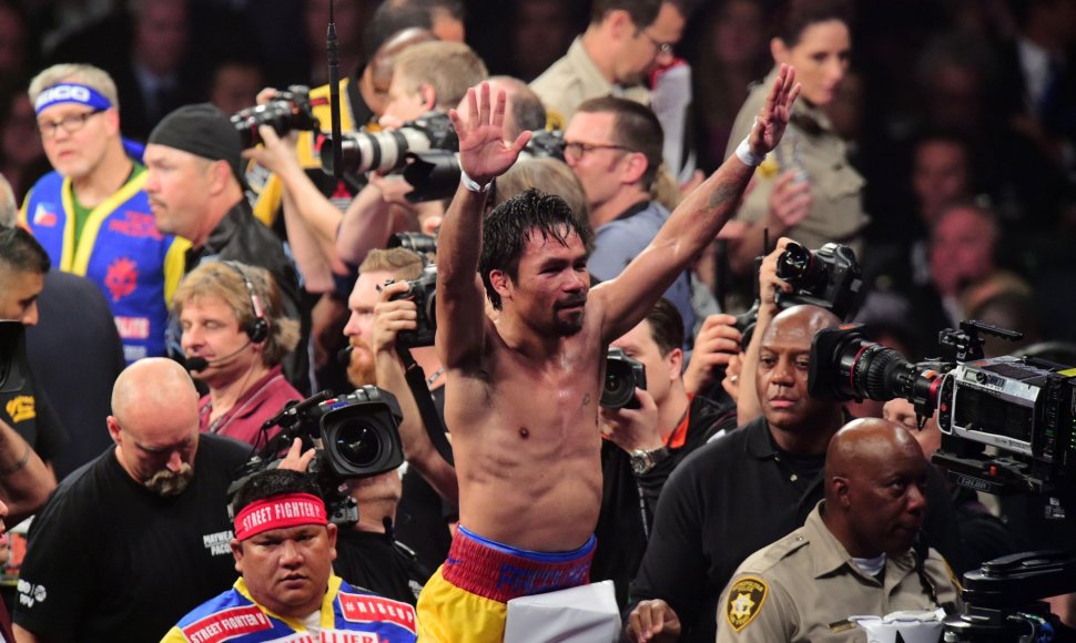 Floydas Mayweatheris prieš Manny Pacquiao