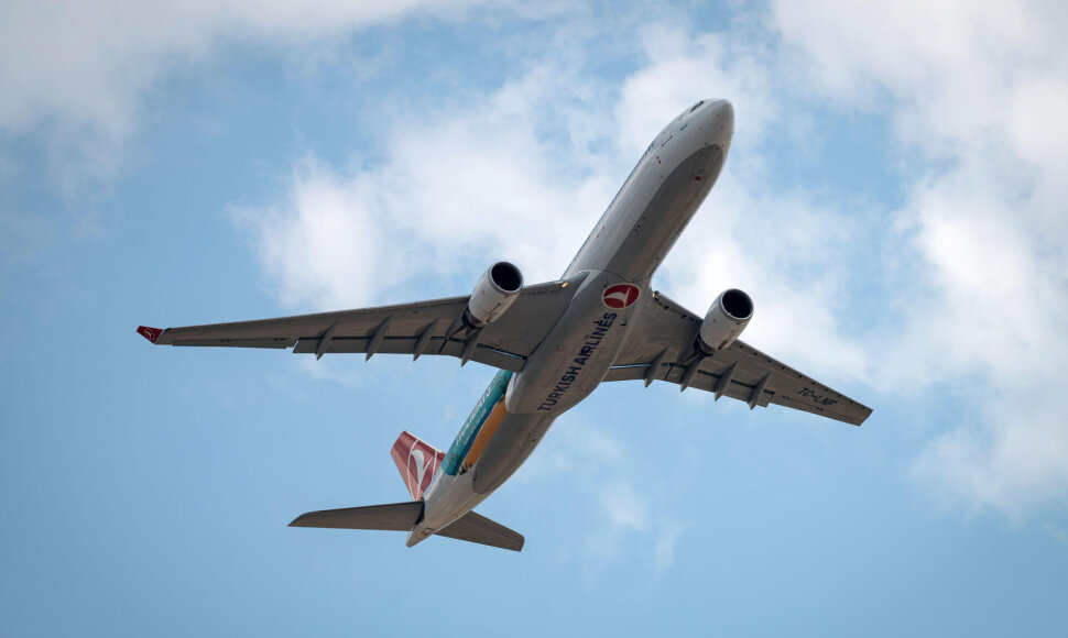 „Turkish Airlines“ keleivinis lėktuvas / Bogac Erkan / Alamy