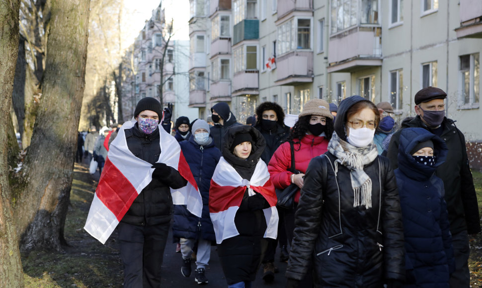 Nauji protestai Baltarusijoje