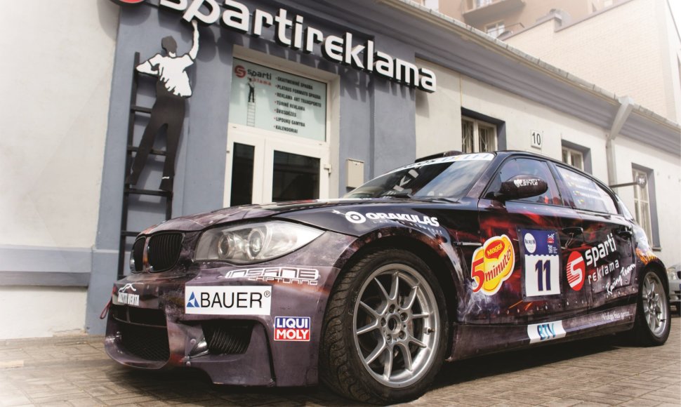 „Sparti reklama racing team“ komandos BMW 120d