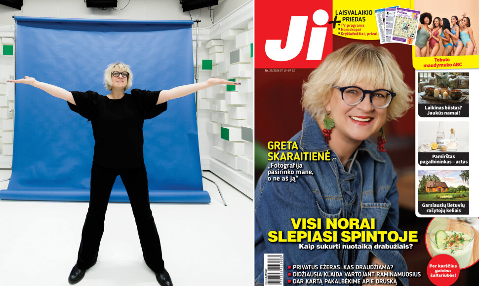 Greta Skaraitienė / žurnalo „Ji“ Nr. 29 viršelis