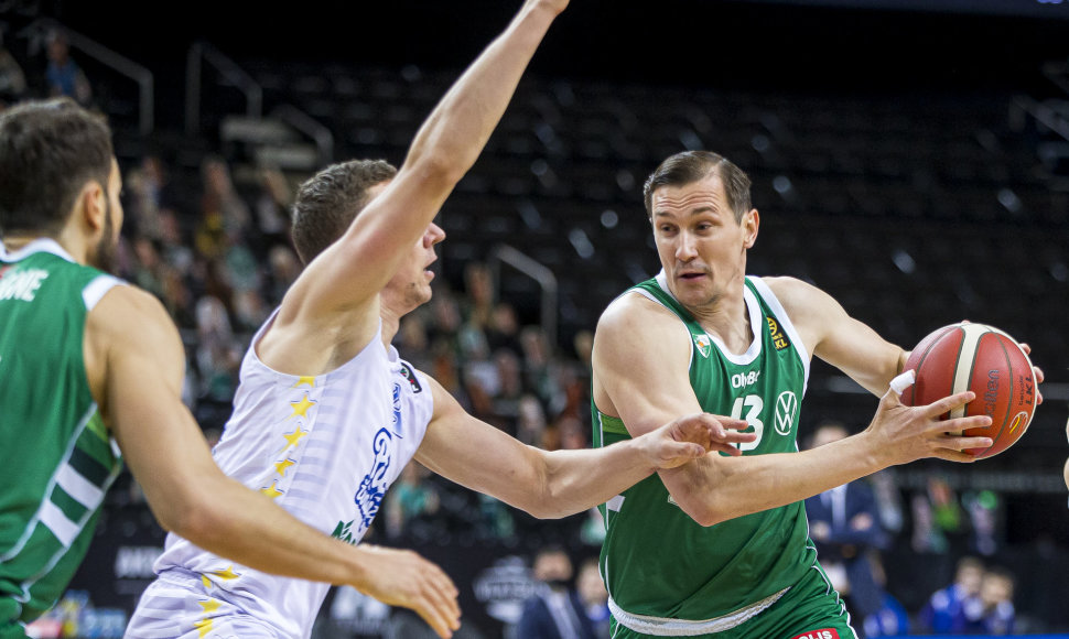 LKL rungtynės: Kauno „Žalgiris“ - Pasvalio „Pieno žvaigždės“