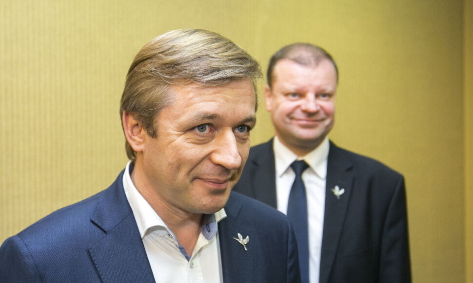 Ramūnas Karbauskis ir Saulius Skvernelis